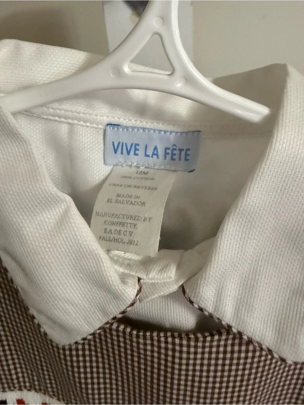 NWT Vive la Fete Smocked Thanksgiving Outfit
